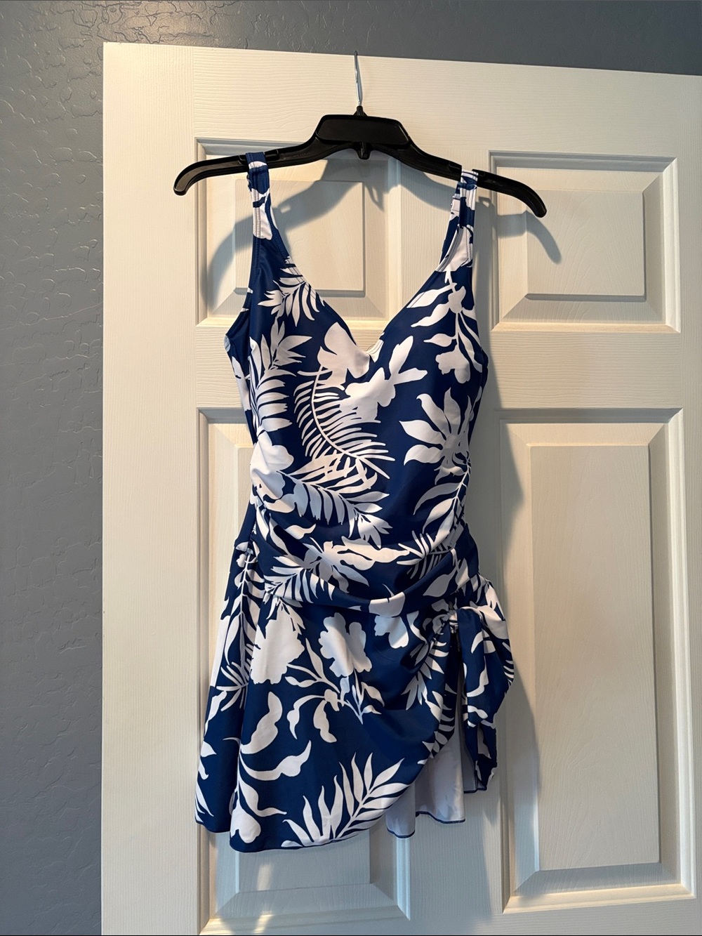 Aidonger One Piece Swimsuits Dress Women Tummy Control Skirt